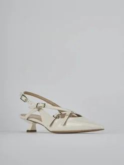 New Slingback tacco 4cm vernice Donna Slingback