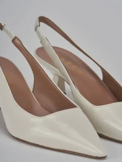 Hot Slingback tacco 6cm vernice Donna Slingback
