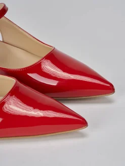 Best Slingback tacco 4cm vernice Donna Slingback