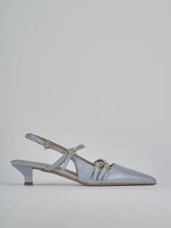 Discount Slingback tacco 3cm vernice Donna Slingback