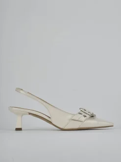 Hot Slingback tacco 7cm vernice Donna Slingback