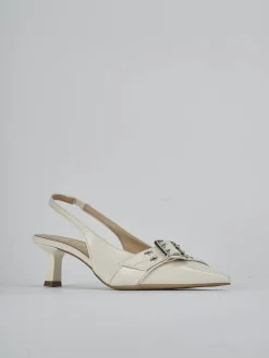 Hot Slingback tacco 7cm vernice Donna Slingback