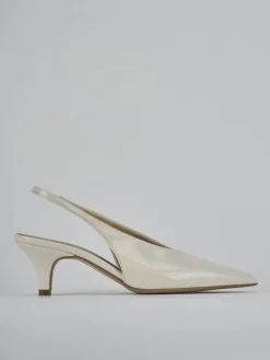 New Slingback tacco 4cm vernice Donna Slingback