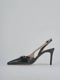 New Slingback tacco 7cm vernice Donna Slingback
