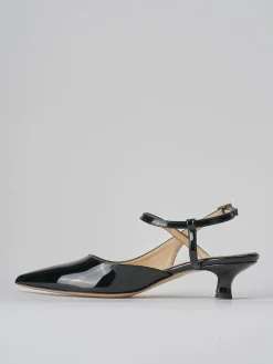 Outlet Slingback tacco 4cm vernice Donna Slingback