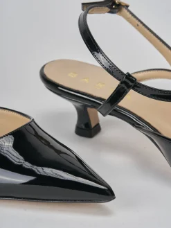 Outlet Slingback tacco 4cm vernice Donna Slingback
