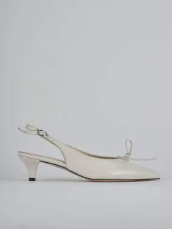 Slingback tacco 5cm vernice Donna Slingback