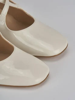 Best Slingback tacco 7cm vernice Donna Slingback