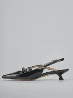 Best Slingback tacco 4cm vernice Donna Slingback
