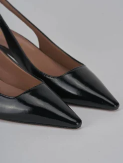 Discount Slingback tacco 6cm vernice Donna Slingback