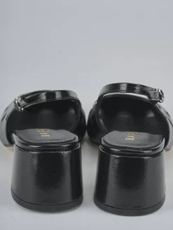 Clearance Slingback tacco 5cm vernice Donna Slingback