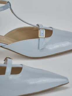 New Slingback tacco 4cm vernice Donna Slingback