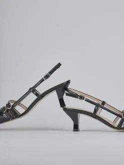 Best Slingback tacco 6cm vernice Donna Slingback