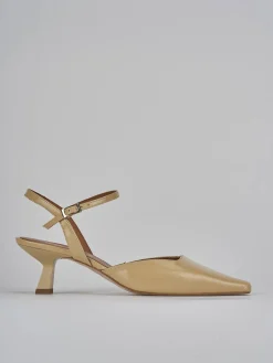 Discount Slingback tacco 5cm vernice Donna Slingback