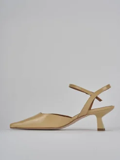 Discount Slingback tacco 5cm vernice Donna Slingback