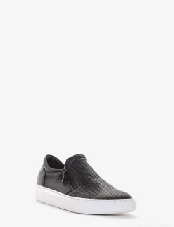 Clearance Slipon 2zip laserato intreccio Uomo Sneakers