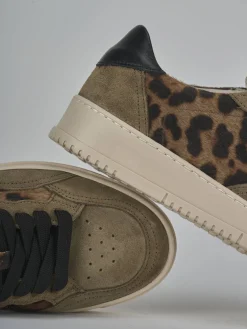 Discount Sneakers camoscio Donna Sneakers