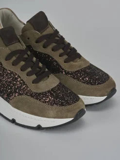 Hot Sneakers camoscio testa Donna Sneakers