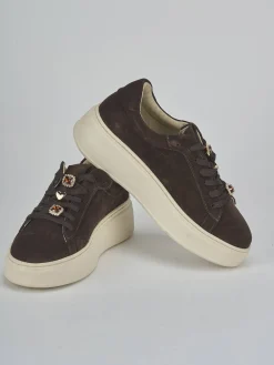 Sale Sneakers camoscio testa Donna Sneakers