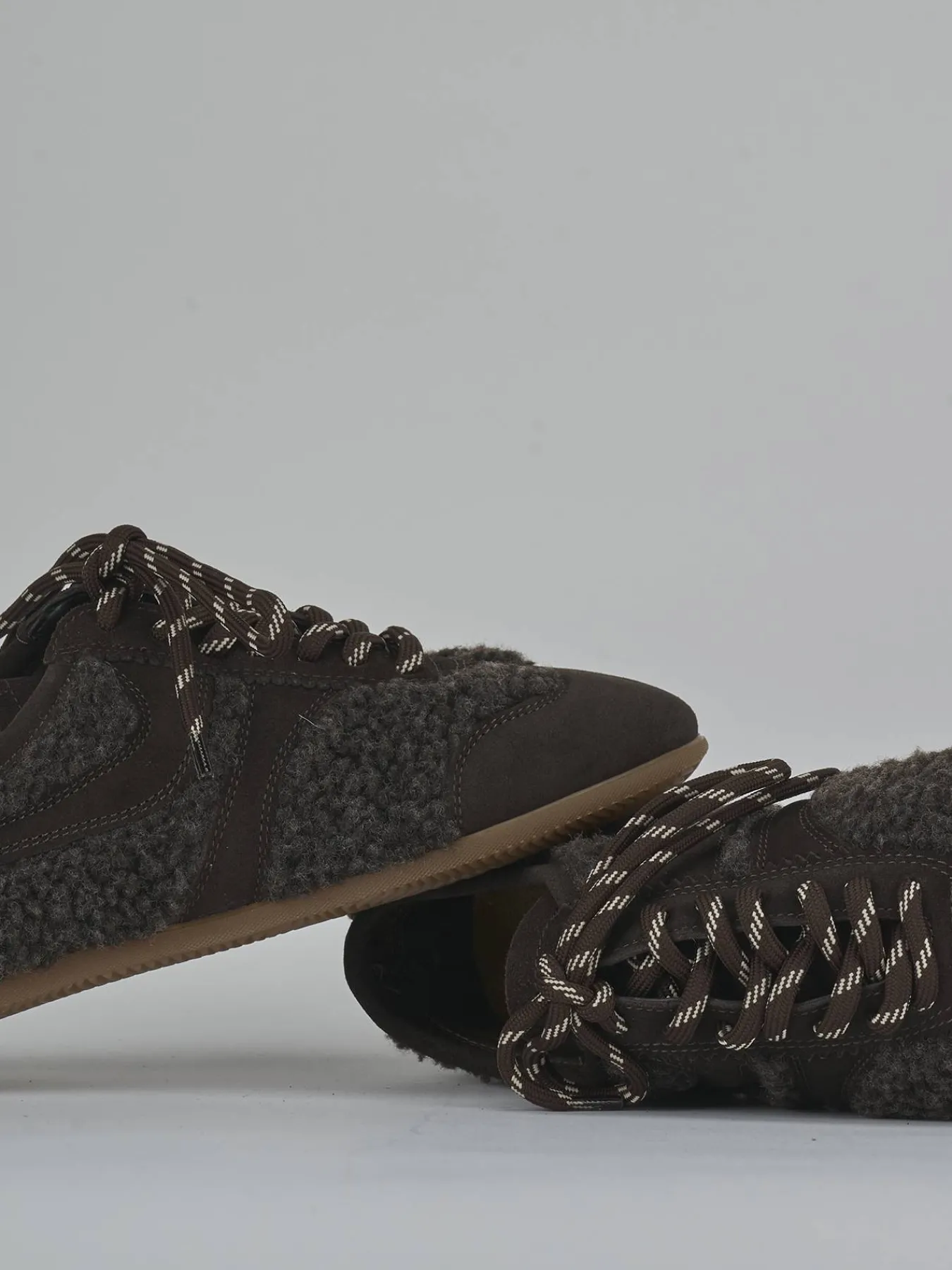 Clearance Sneakers camoscio testa Donna Sneakers