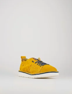 Clearance Sneakers fondo gomma e soletto interno in vera pelle. Tomaia in morbido camoscio Uomo Sneakers