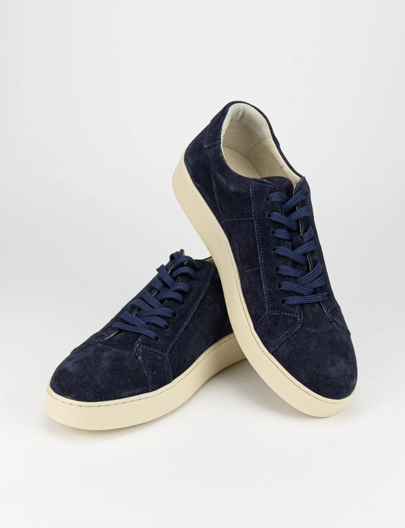 Clearance sneakers fondo gomma e soletto interno in vera pelle. tomaia in morbida pelle Uomo Sneakers