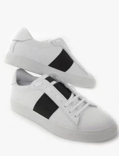 Online sneakers fondo in gomma e soletto interno in vera pelle. Tomaia in morbidissima pelle nappata Uomo Sneakers