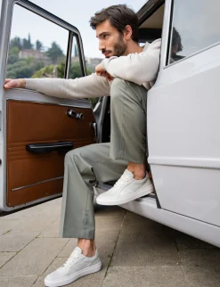 Online Sneakers pelle Uomo Sneakers