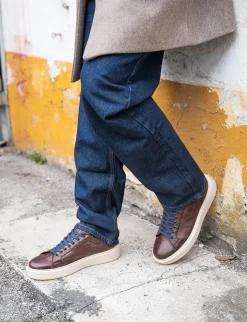 New Sneakers pelle Uomo Sneakers