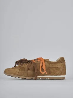 Hot Sneakers tacco 1cm camoscio Donna Sneakers