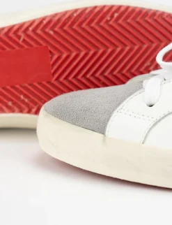 Sale Sportive fondo gomma e soletto interno in vera pelle Uomo Sneakers