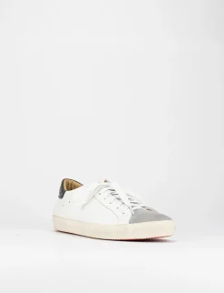 Sale Sportive fondo gomma e soletto interno in vera pelle Uomo Sneakers