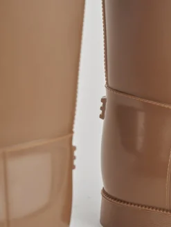 Stivale tacco 2 cm gomma Donna Stivali Tacco Basso