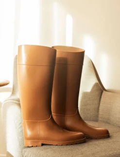 Stivale tacco 2 cm gomma Donna Stivali Tacco Basso