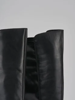 Best Stivale tacco 2 cm pelle Donna Stivali Tacco Basso