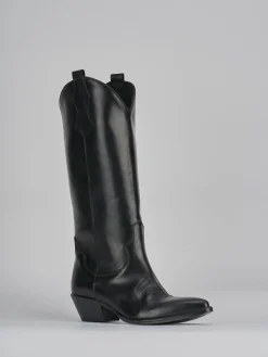 Best Stivale tacco 5 cm pelle Donna Stivali Tacco Alto