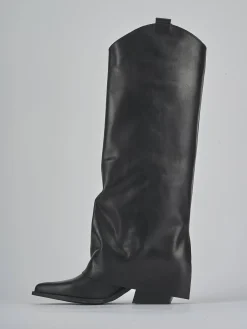 Online Stivale texano tacco 7 cm pelle Donna Texani|Stivali Tacco Alto