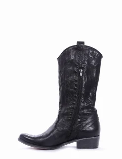 New Stivale texano tacco 2 cm Donna Texani