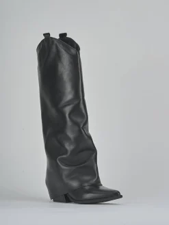 Online Stivale texano tacco 6 cm pelle Donna Texani|Stivali Tacco Alto