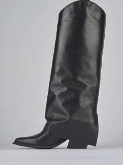 Best Stivale texano tacco 7 cm pelle Donna Texani|Stivali Tacco Alto