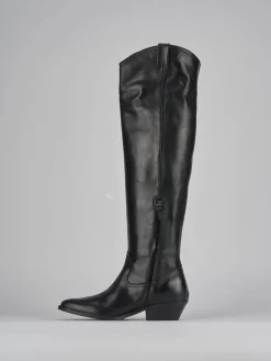 New Stivale texano tacco 3 pelle Donna Texani|Stivali Tacco Basso