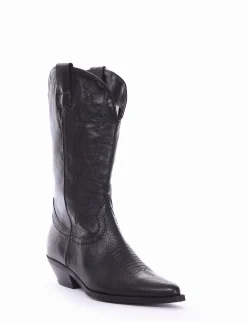 New Stivale texano tacco 4cm Donna Texani