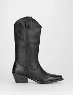 Stivale texano tacco 4cm Donna Texani