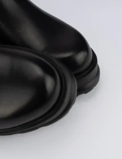 Outlet Stivale tronchetto tacco 2 cm pelle Donna Stivaletti Tacco Basso