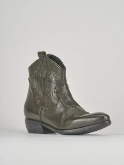 Sale Stivale tronchetto tacco 3 cm pelle Donna Stivaletti Tacco Basso