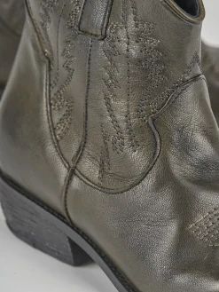 Sale Stivale tronchetto tacco 3 cm pelle Donna Stivaletti Tacco Basso