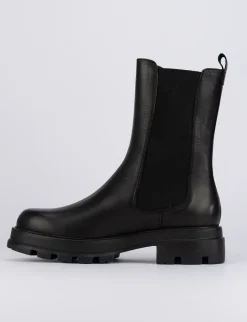 Outlet Stivale tronchetto tacco 2 cm pelle Donna Stivaletti Tacco Basso