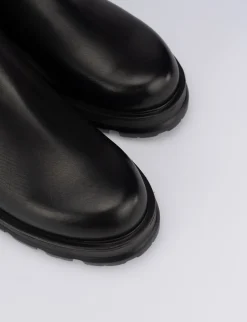 Outlet Stivale tronchetto tacco 2 cm pelle Donna Stivaletti Tacco Basso