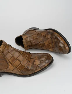 Best Stivale tronchetto tacco 1 cm testa pelle Uomo Stivaletti