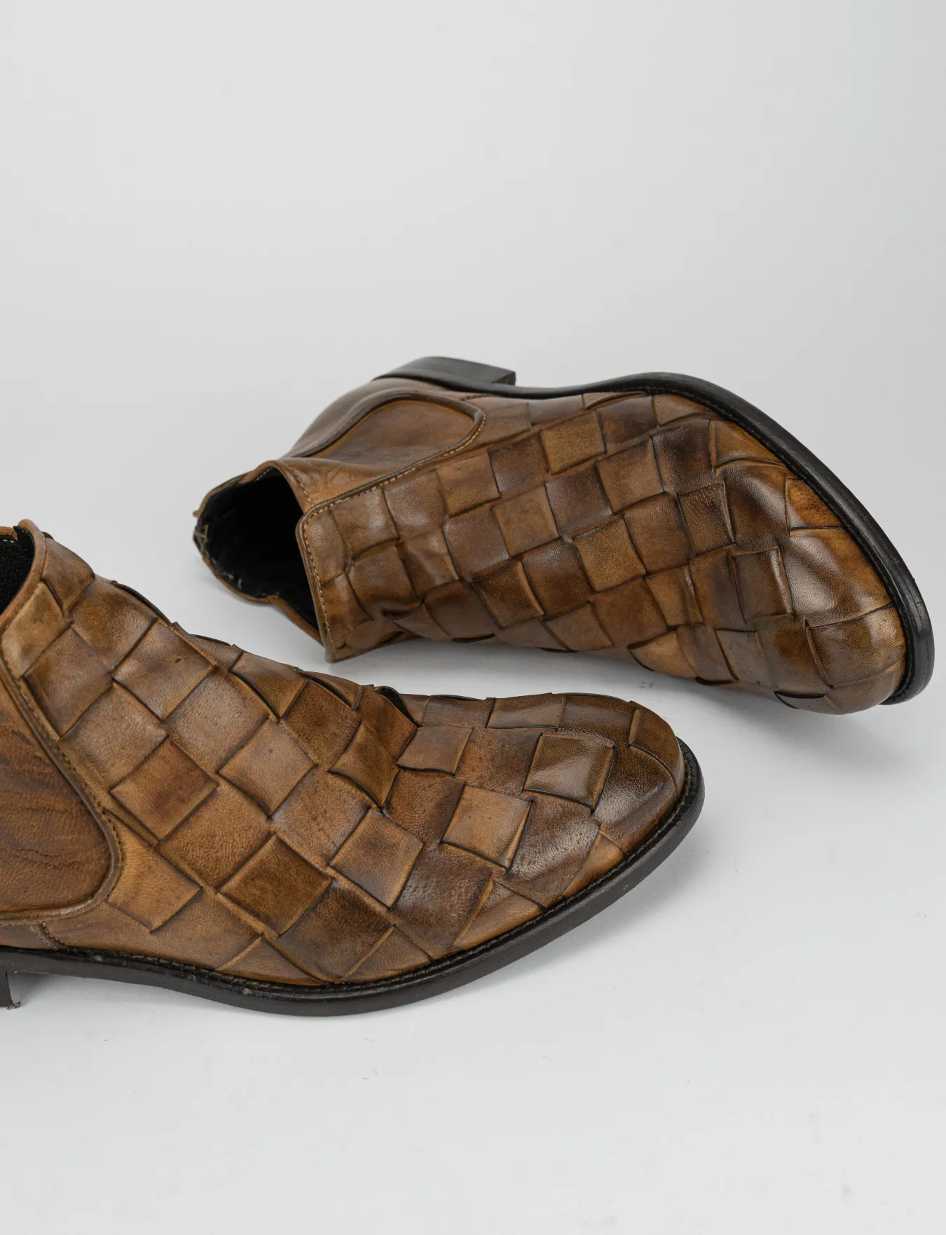 Best Stivale tronchetto tacco 1 cm testa pelle Uomo Stivaletti